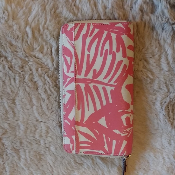 $$❤️❤️☘️ 2piece set Kate Spade tropical tote & wallet. - Picture 8 of 10